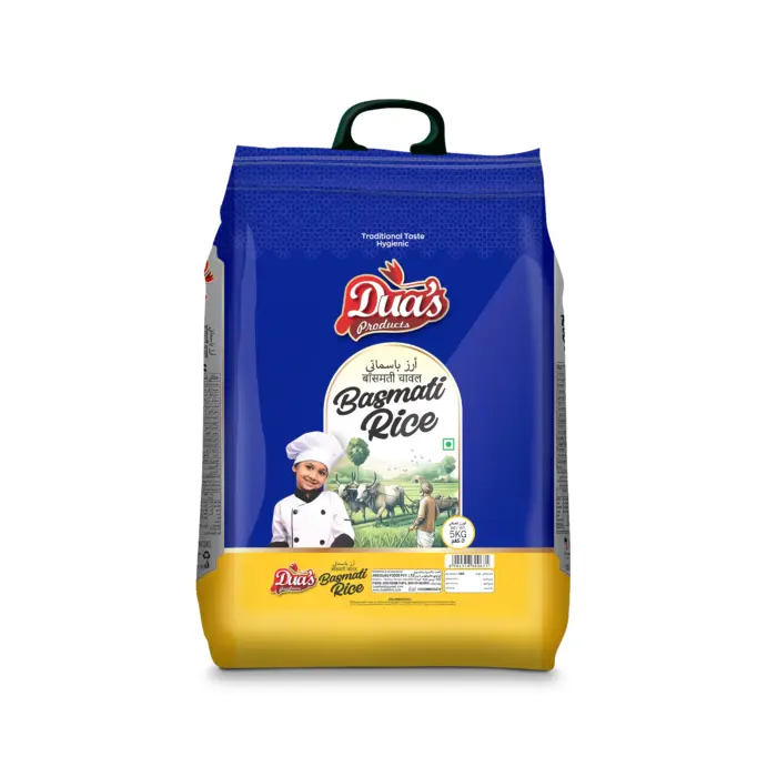 DUAS - basmati RICE BAG - MOCK-UP- 2025